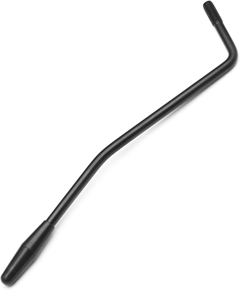 harpfeas 6 MM Thread Tremolo Arm Electric Guitar Tremolo Arm Thread Metal Single Tremolo Arm Whammy Bar with Tip for Stratocaster Electric Guitar Tremolo System (Black) - Image 1